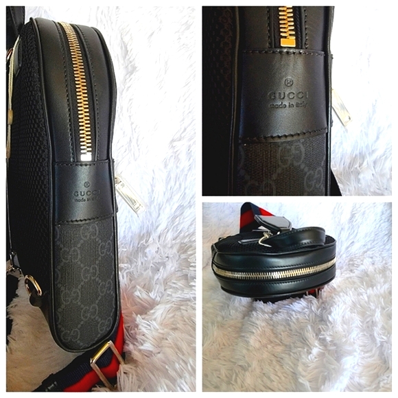 Auth💞 NWOT Supreme GG Crossbody/backstrap Bag - Picture 9 of 11